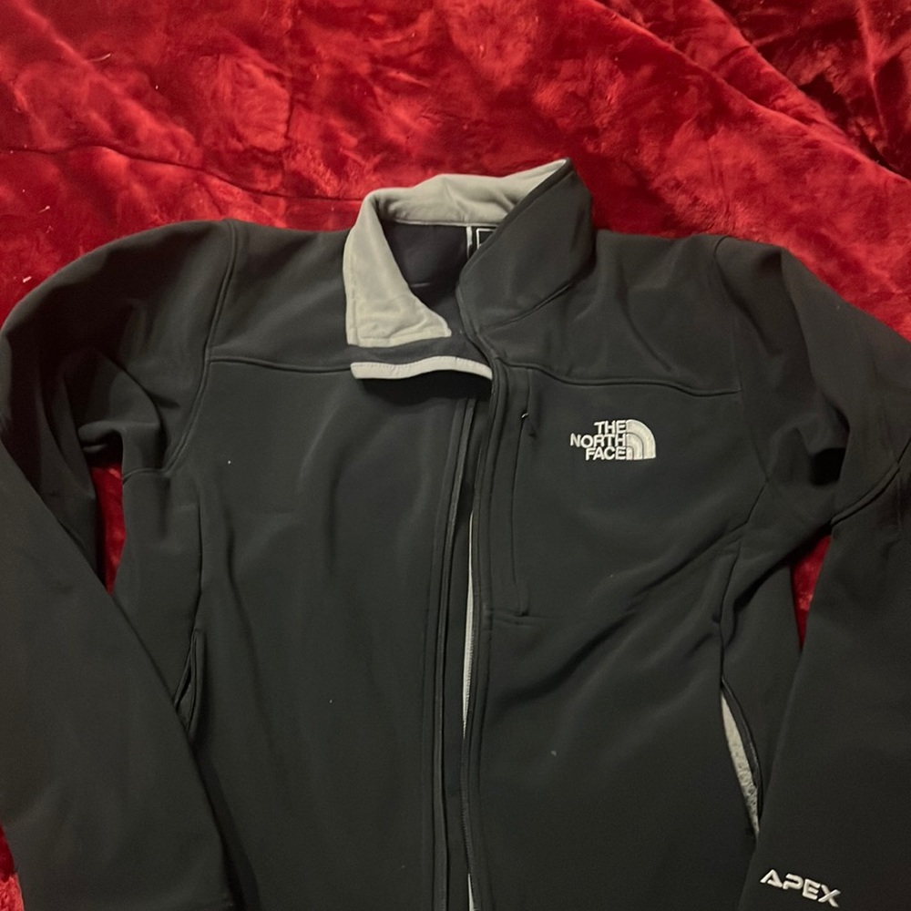Small north face jacket black